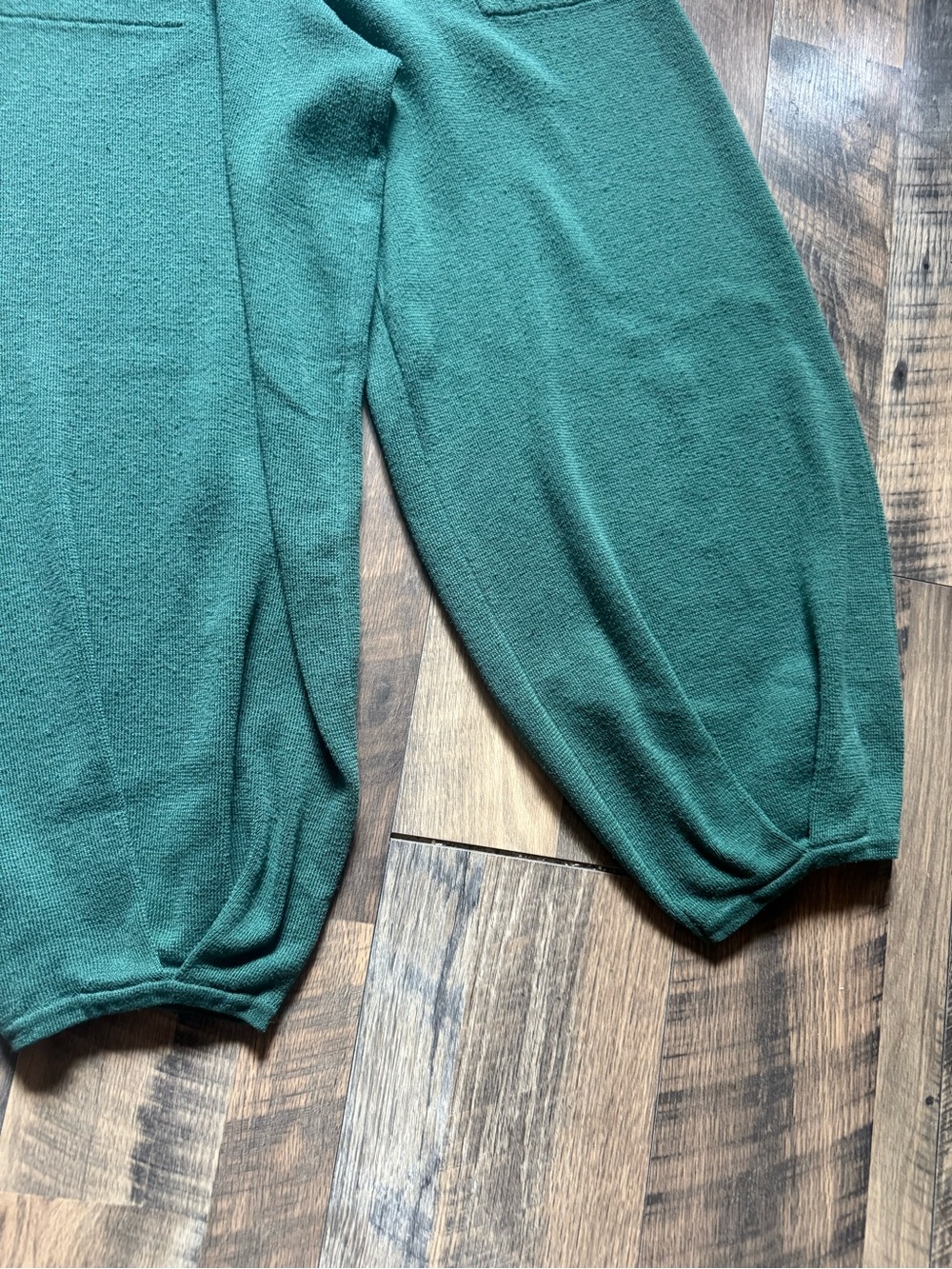 FP Beach Freya Green Knit Balloon Pants - Picture 3 of 11